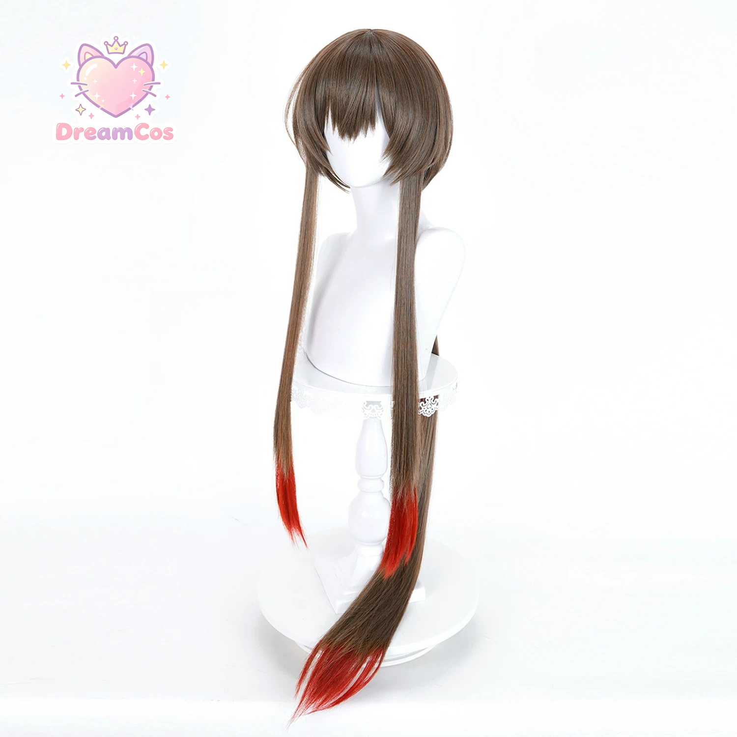 Arknights Amiya Harper's Bazaa - đánh giá và giá Anime Cosplay Wig Heat Resistant