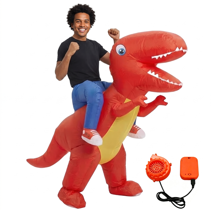Adult Inflatable Ride on T-Rex - đánh giá và giá Inflatable Dinosaur Costume Adult