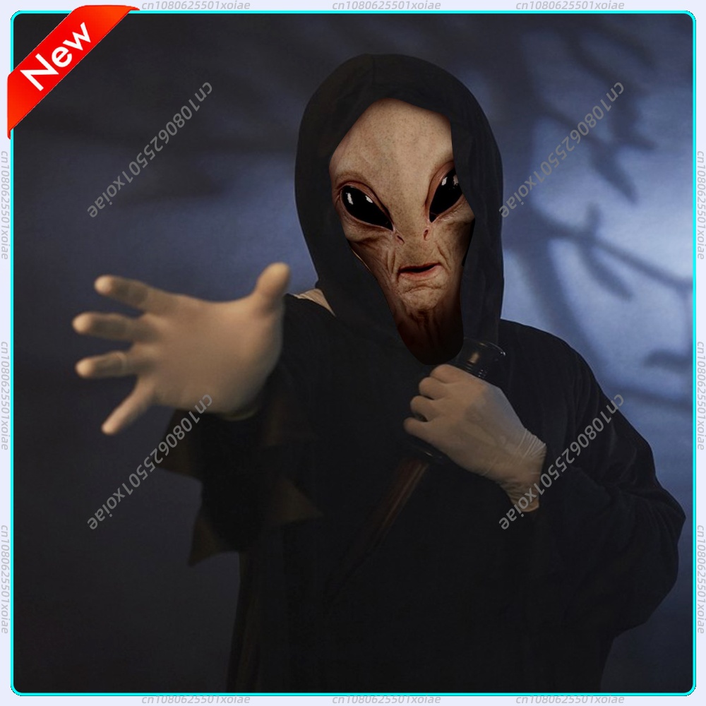 Full Head Realistic Masks Late - đánh giá và giá Latex Alien Mask Realistic