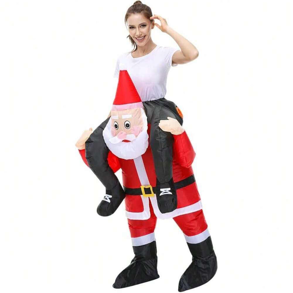 Ride On Santa Claus Inflatable - đánh giá và giá Costumes
