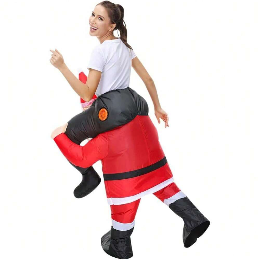 Ride On Santa Claus Inflatable - đánh giá và giá Costumes
