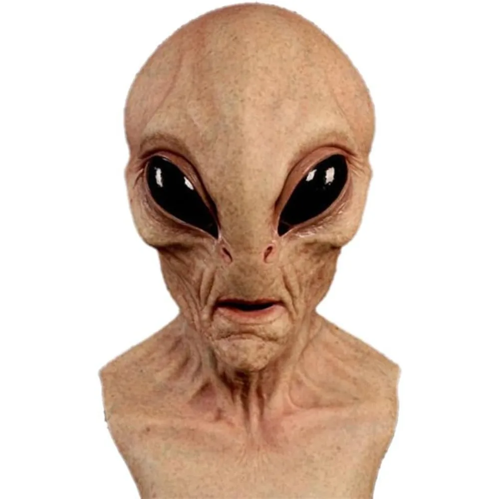 Hot Sale Halloween Costume Ali - đánh giá và giá Latex Alien Mask Realistic
