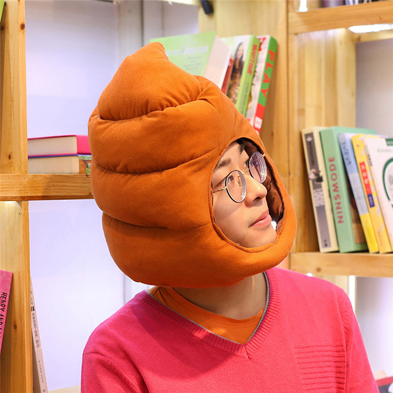 /GJ/Shit Shape Plush Hat Stuff - đánh giá và giá Fake Poop Gag Gift