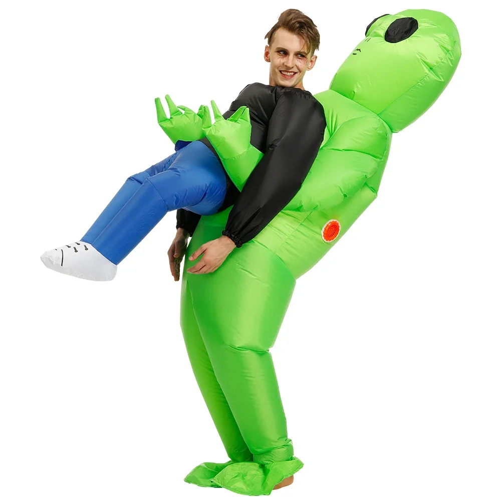 Men Women Funny Alien Blow Up  - đánh giá và giá Costumes