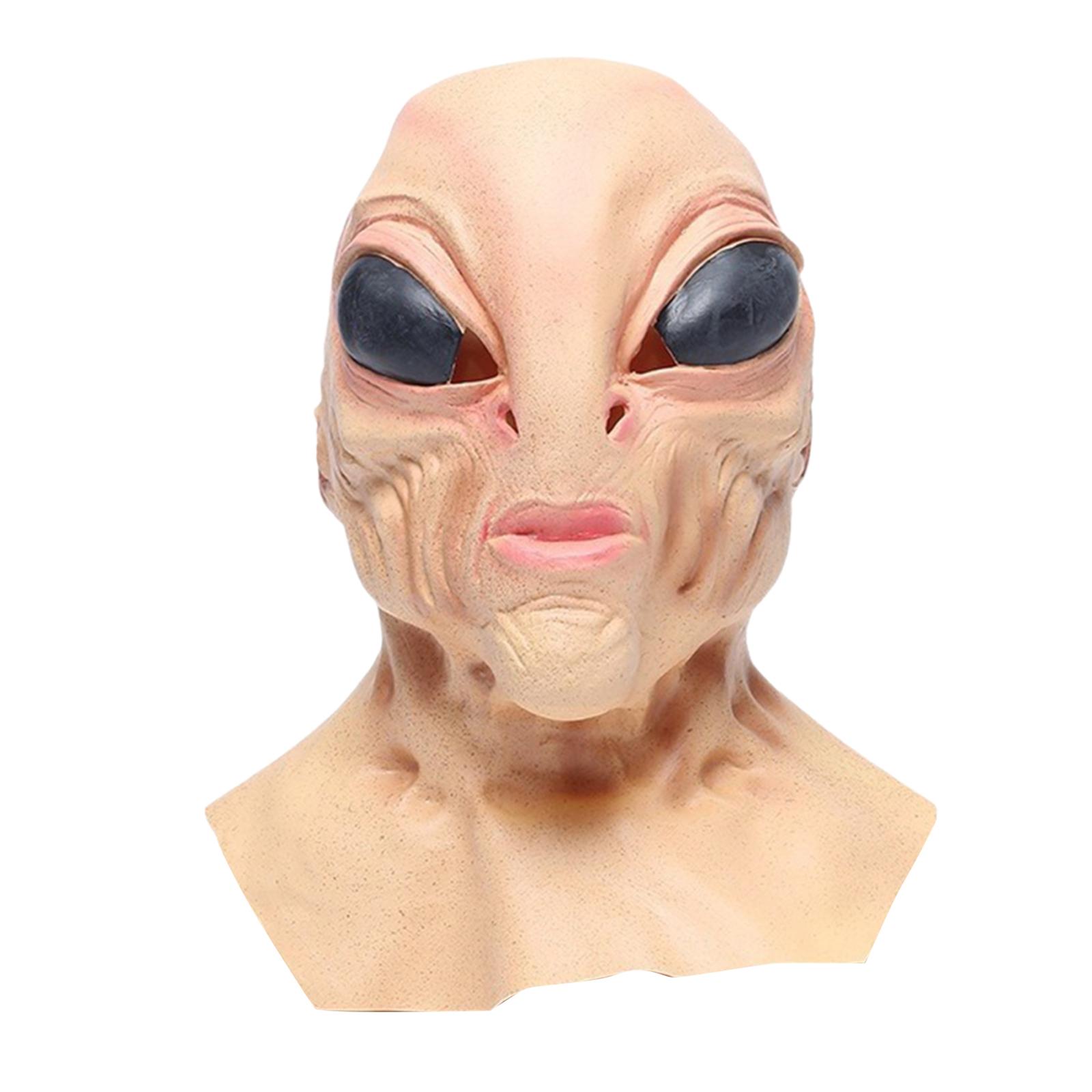 Latex Alien Mask Full Head Cov - đánh giá và giá Latex Alien Mask Realistic