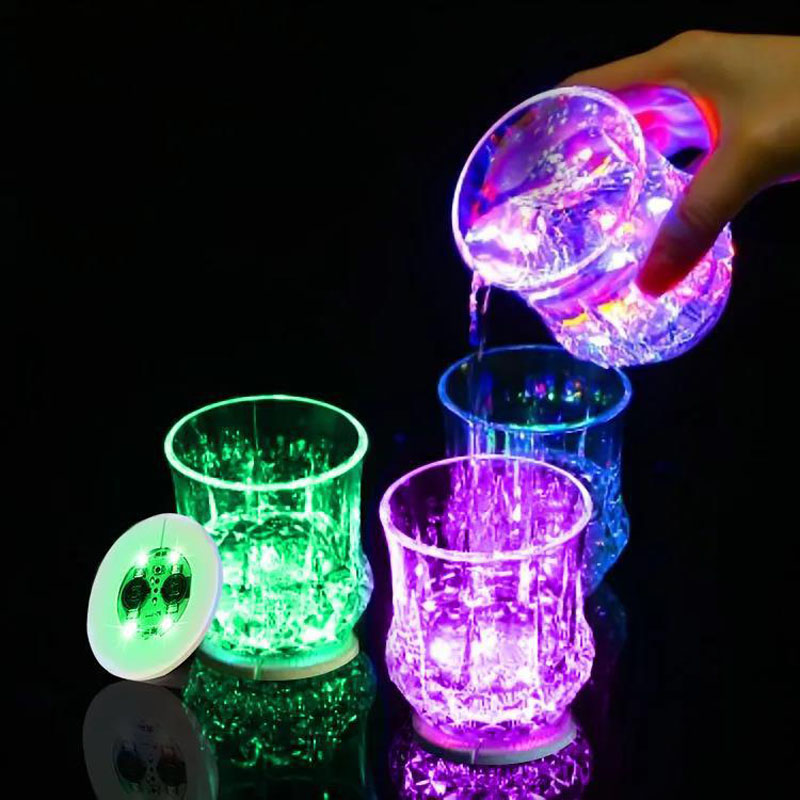 LED Coasters Sticker Night Clu - đánh giá và giá Glow In The Dark Party Glasses